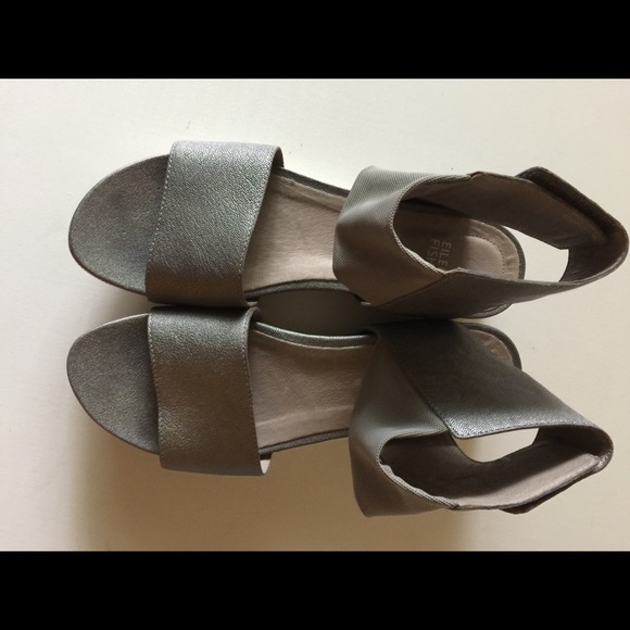 Eileen Fisher sports platform sandals size 8 - Picture 4 of 6